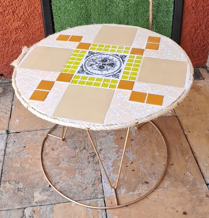 Mesa Mosaico Valência - Imagem 3
