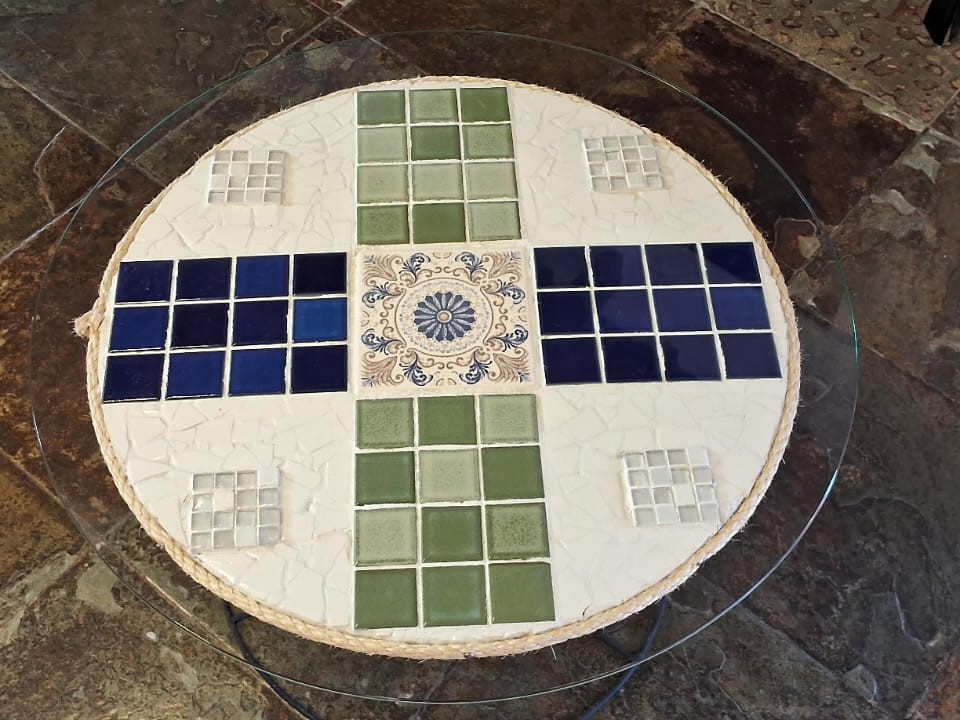 Mesa Mosaico Sevilha - Imagem 4