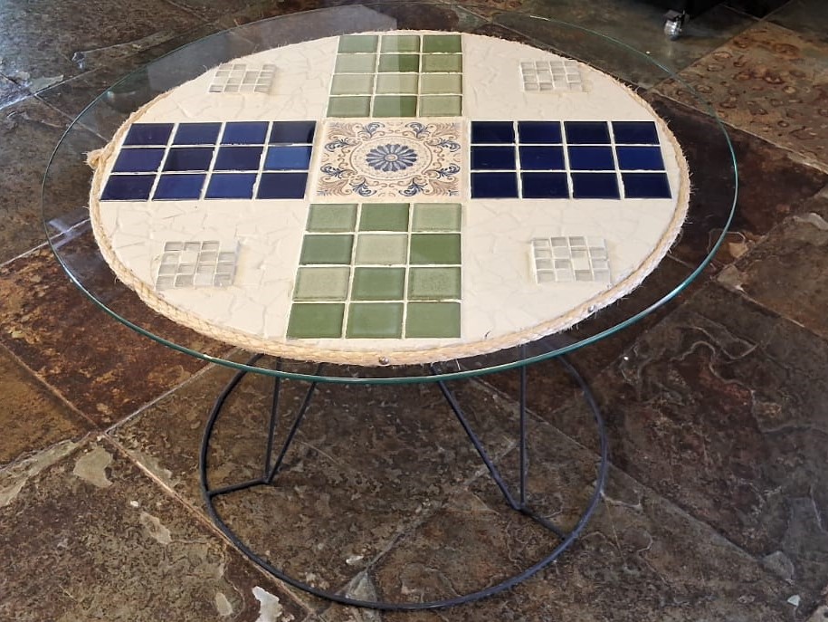 Mesa Mosaico Sevilha - Imagem 5