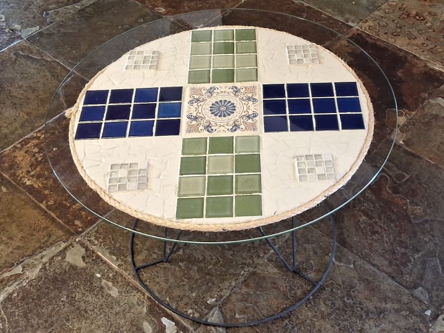 Mesa Mosaico Sevilha - Imagem 6