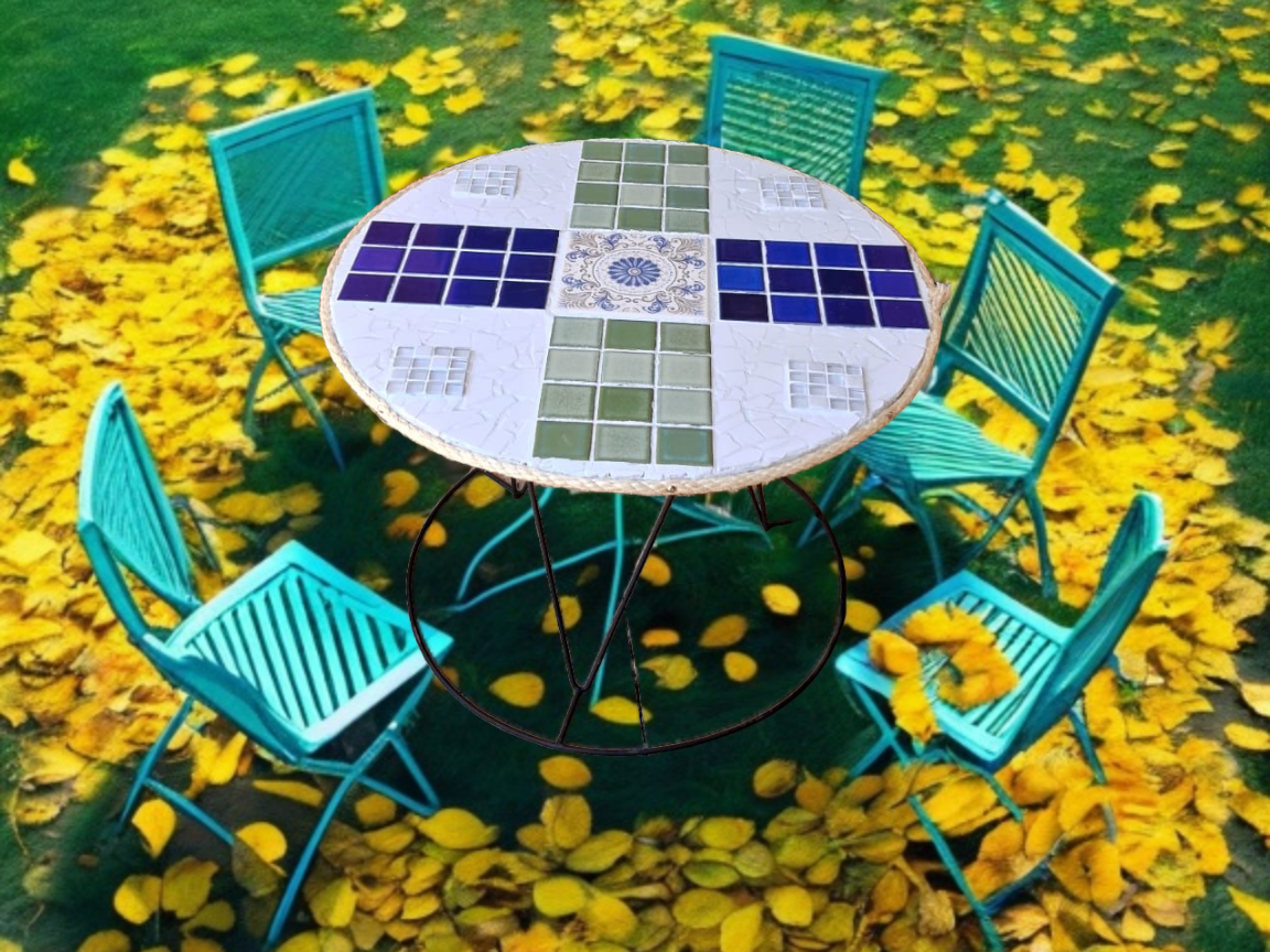 Mesa Mosaico Sevilha