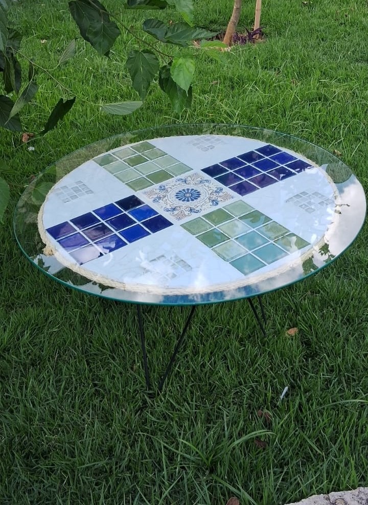 Mesa Mosaico Sevilha - Imagem 7