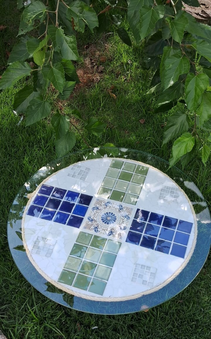 Mesa Mosaico Sevilha - Imagem 8